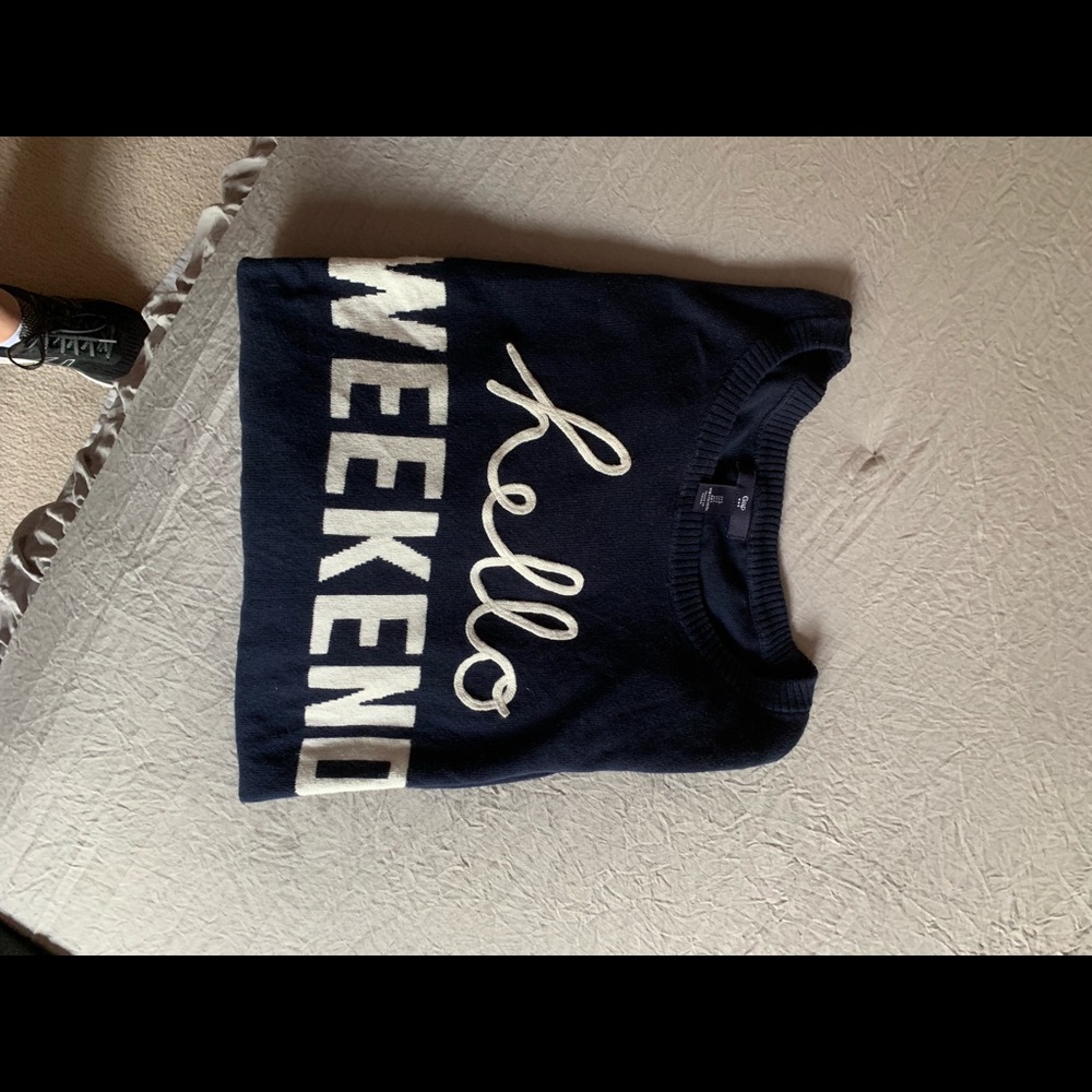 Gap lightweight sweater navy L, Hello Weekend